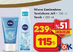 NİVEA CANLANDIRICI YÜZ TEMİZLEME JELİ 150 ML fiyat ve kampanya bilgisi